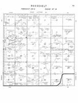 Roosevelt Township, Northwestern Lake, Lake Alkali, Stutsman County 1958